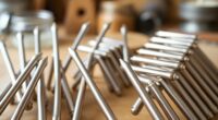 top metal candle wick guides