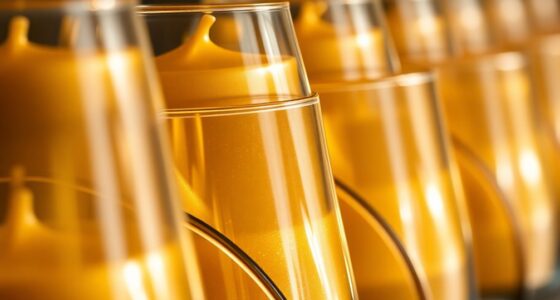 top metallic gold candle colors