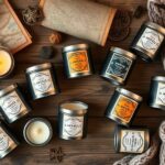 top travel tin candle collection