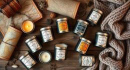 top travel tin candle collection