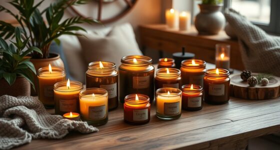 top wooden candle kits