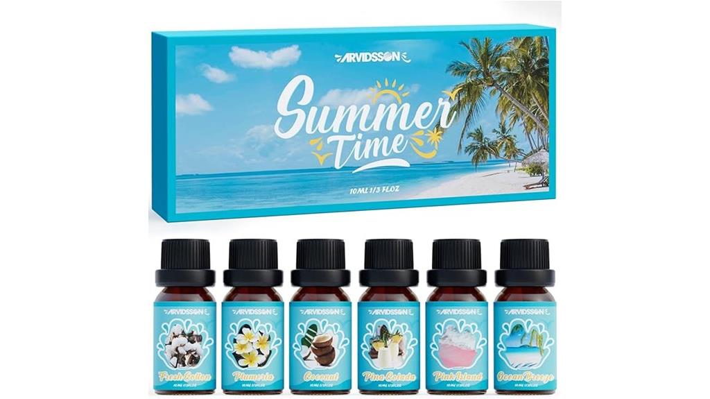 tropical summer fragrance oil