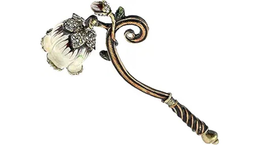 vintage flower candle snuffer
