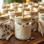 wedding candle favor kits