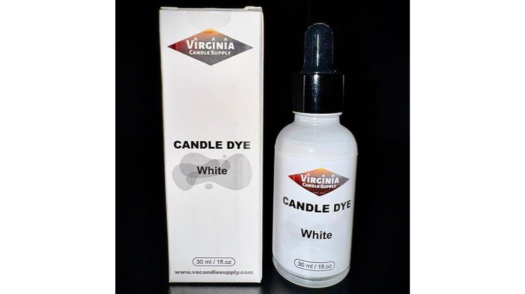white candle dye concentrate