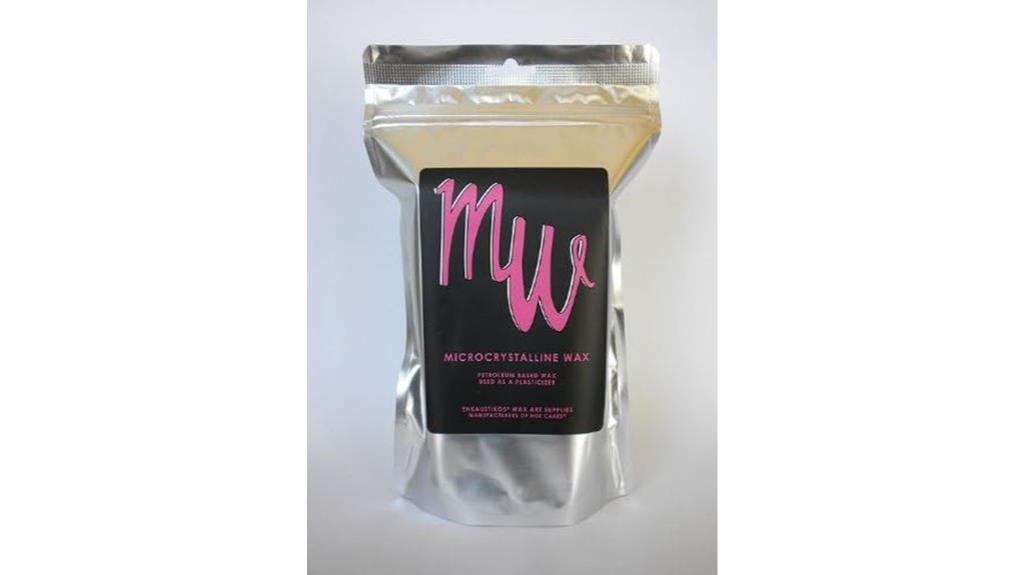 white microcrystalline wax block