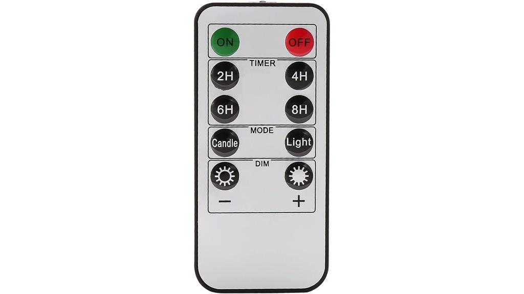 wireless candle remote control