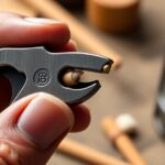wooden wick crimp tools