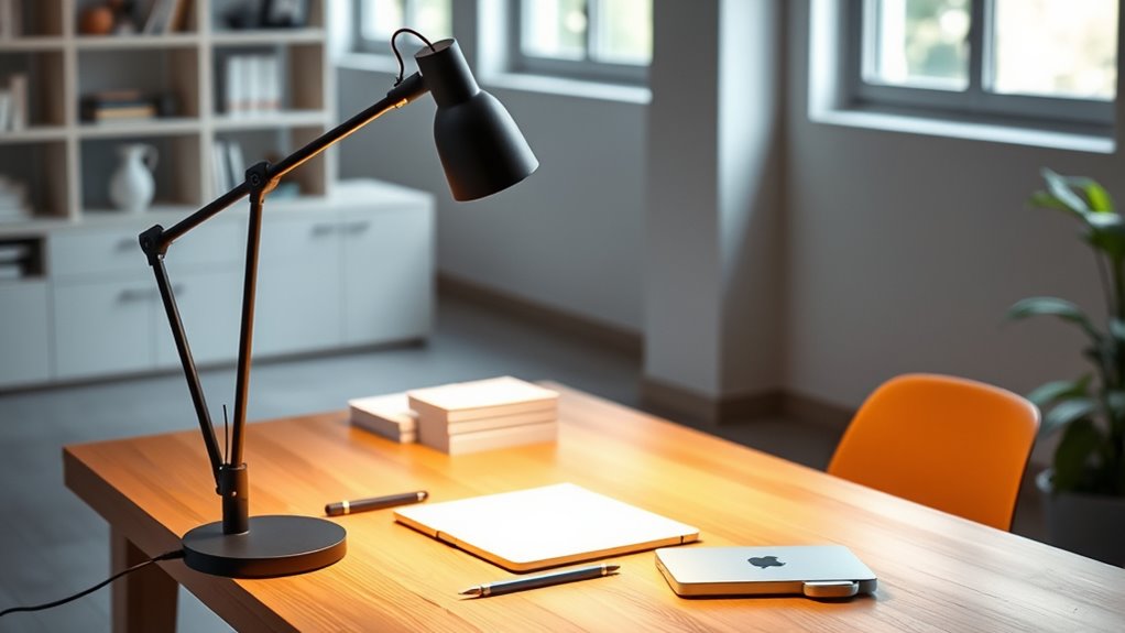 adjustable bright eye friendly lighting