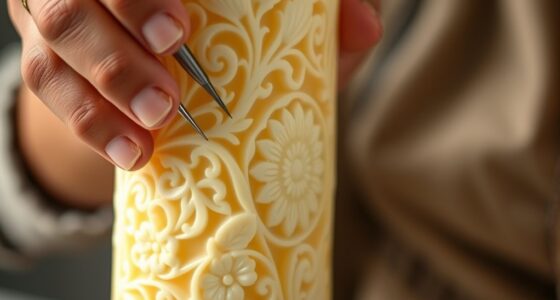 advanced candle carving