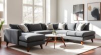 affordable stylish sectional sofas