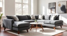 affordable stylish sectional sofas