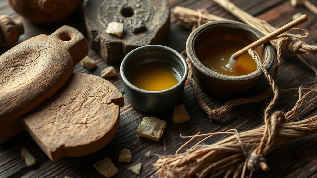 ancient candle materials and techniques