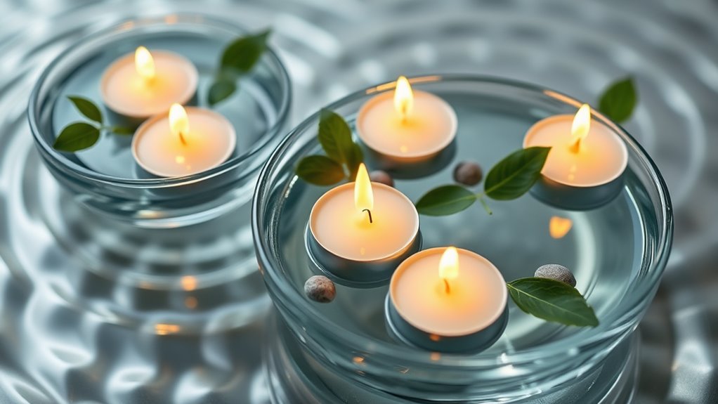 arrange candles for balance