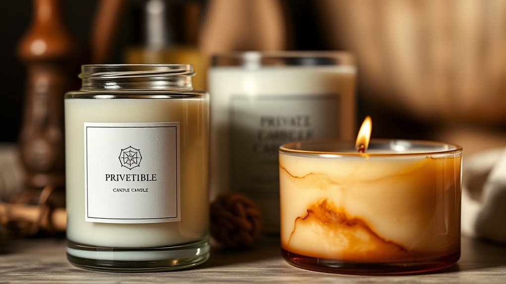 branding options for candles