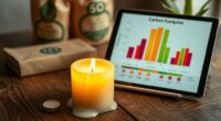 candle carbon footprint calculation