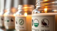 candle certification eco labels