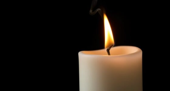 candle flickering causes and fixes
