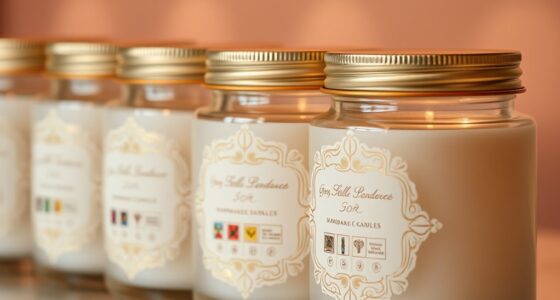 candle labeling and warnings