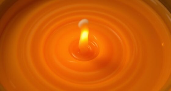 candle melting and tunneling