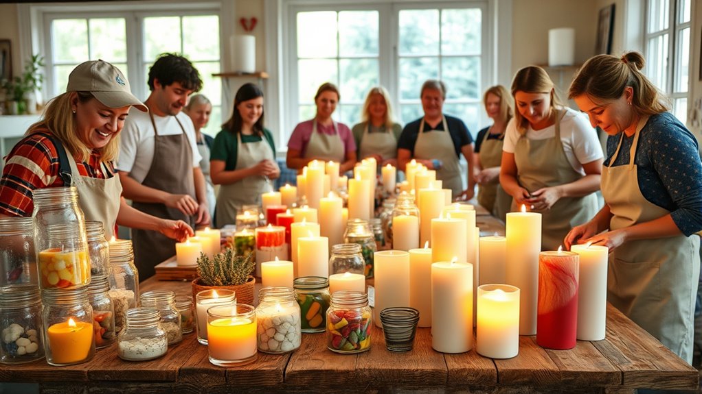 candle recycling benefits community