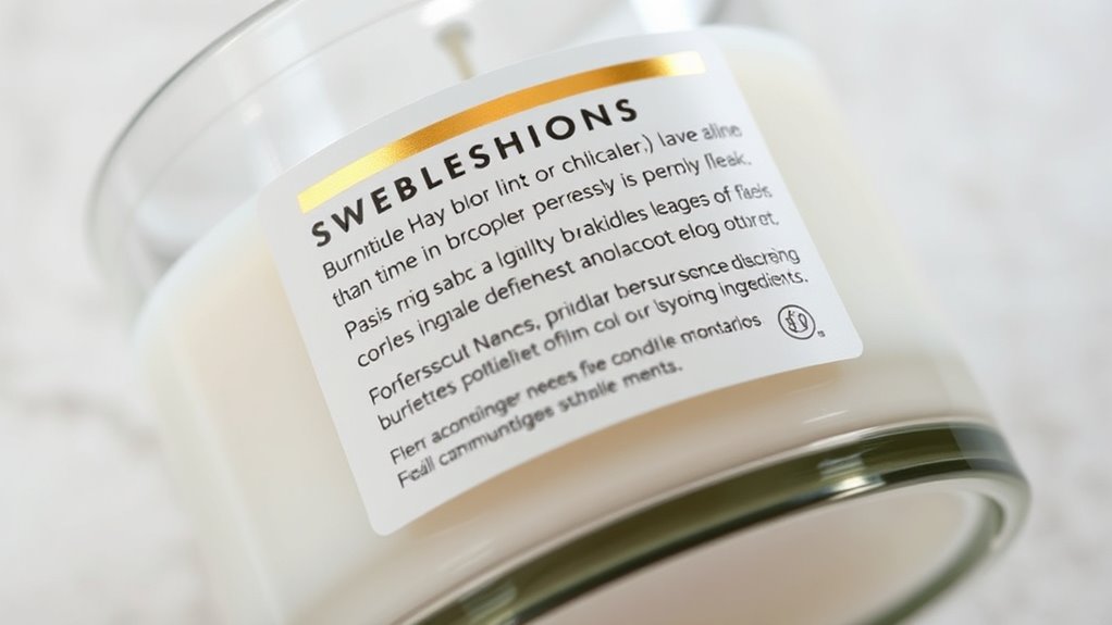 candle safety and certifications