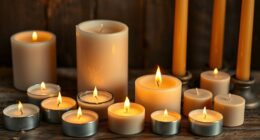 candle size and burn