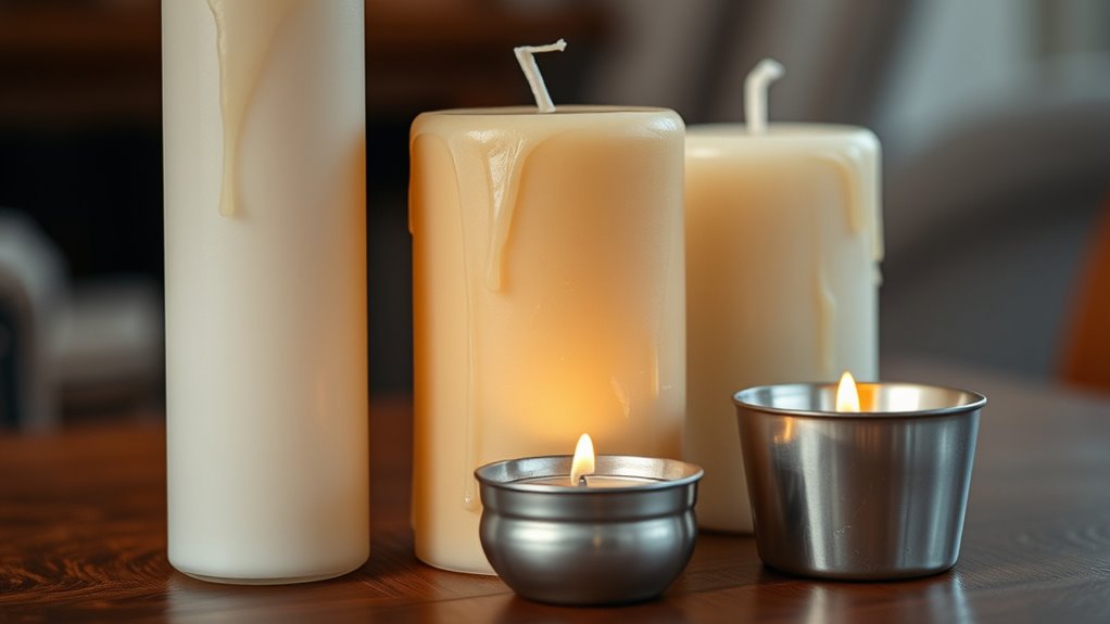 candle sizes for purposes