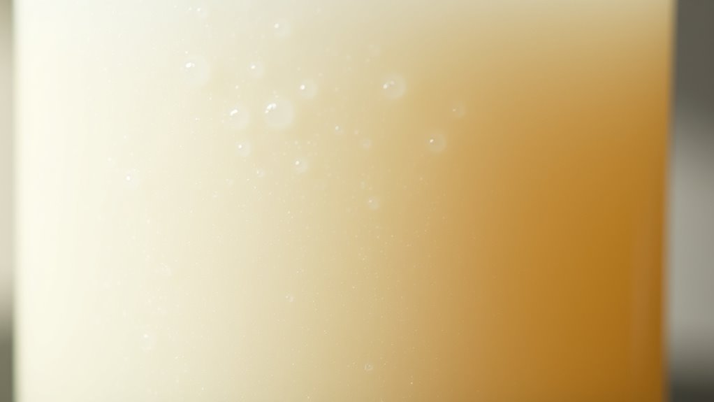 candle surface oil explanation