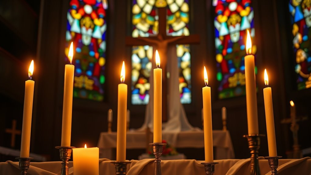 candle symbolism in worship