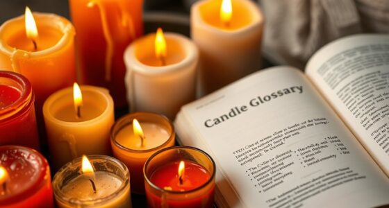 candle terms definitions guide