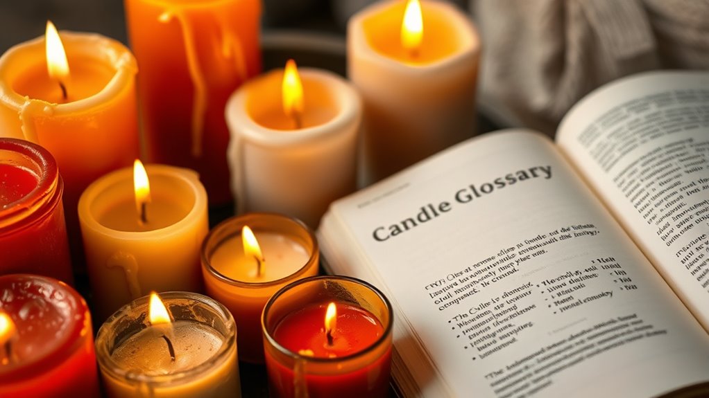 candle terms definitions guide