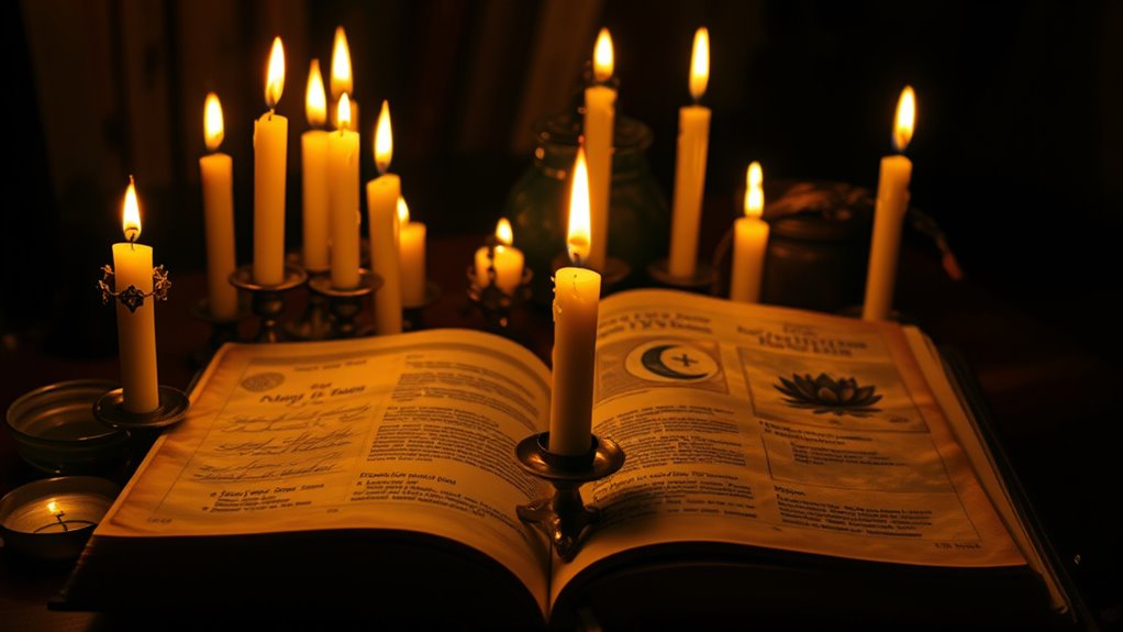 candles symbolize divine guidance