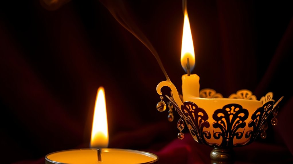 candles symbolize passionate longing