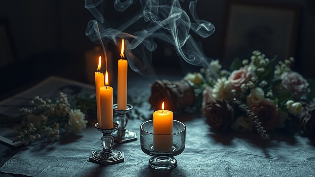 candles symbolize remembrance and hope