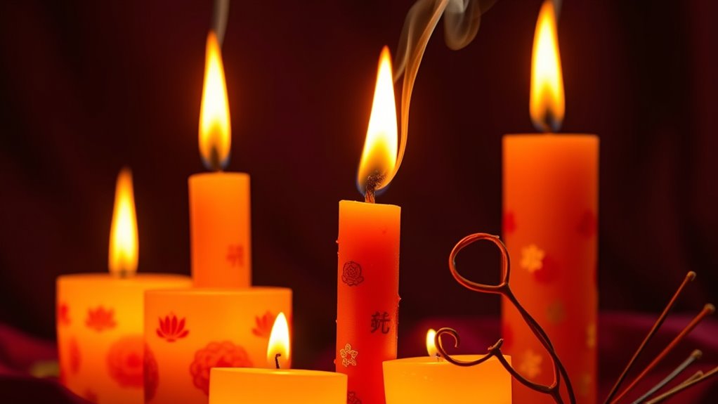candles symbolize spiritual enlightenment