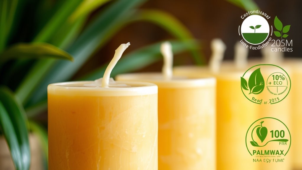 certified sustainable candle sourcing