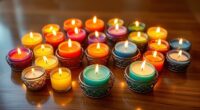 chakra candle sets for balance