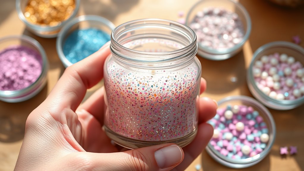 choose heat safe cosmetic glitter