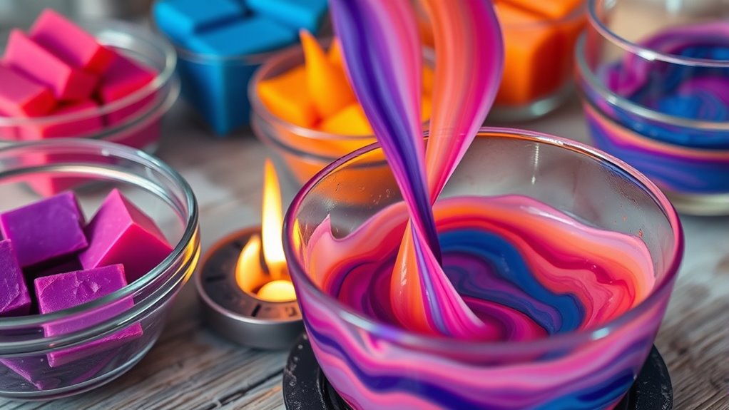 choose melt blend colors