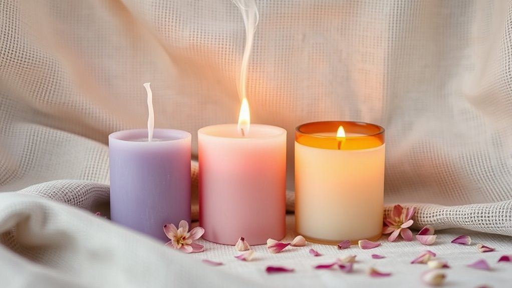 choose natural allergen free candles