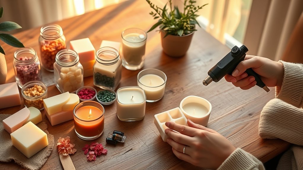 choose quality candle materials