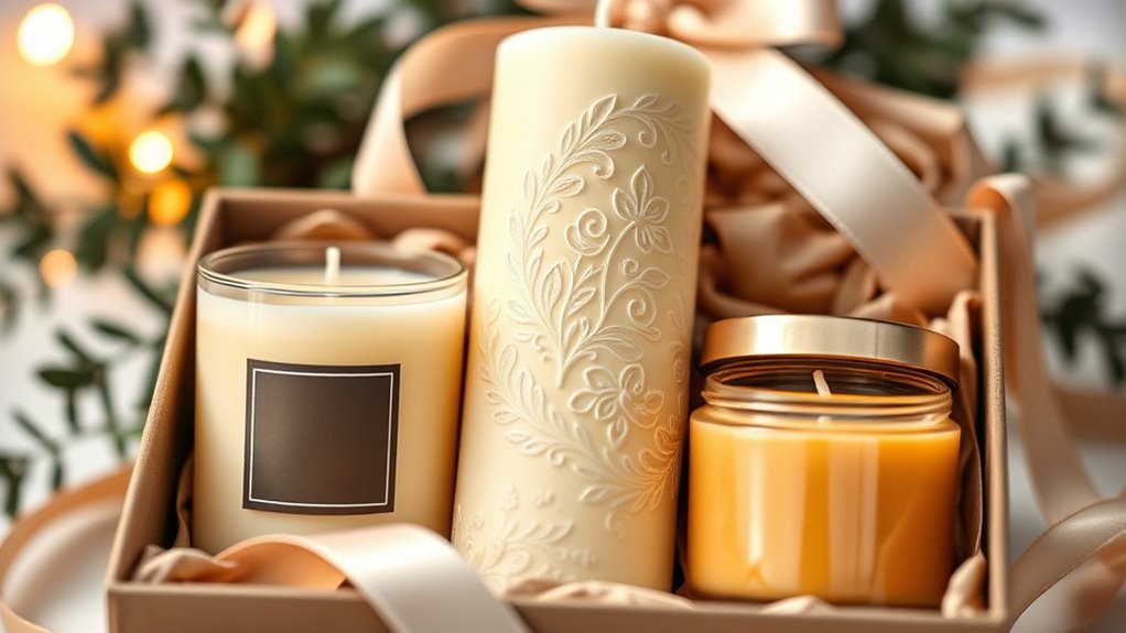 choose stylish decorative candles