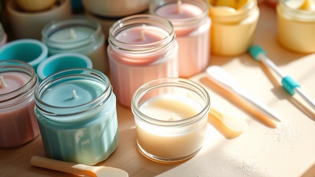 choose vibrant wax colors