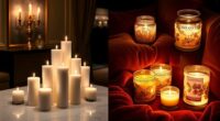 choosing candles for ambiance