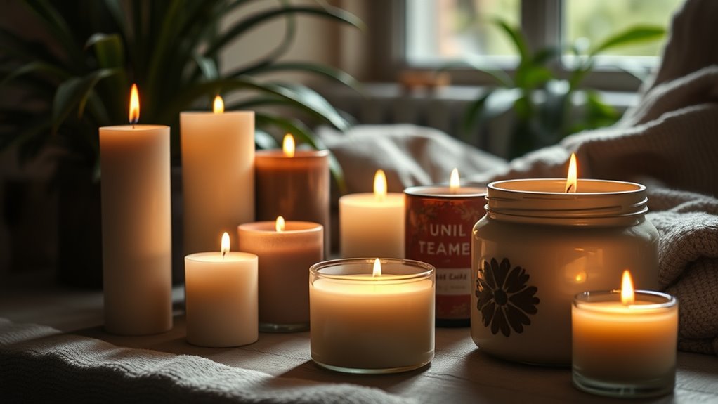 choosing sensitive free candles