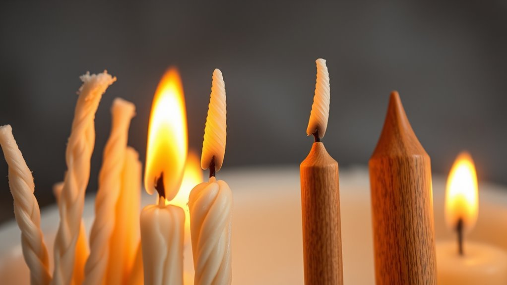choosing the right candle wick
