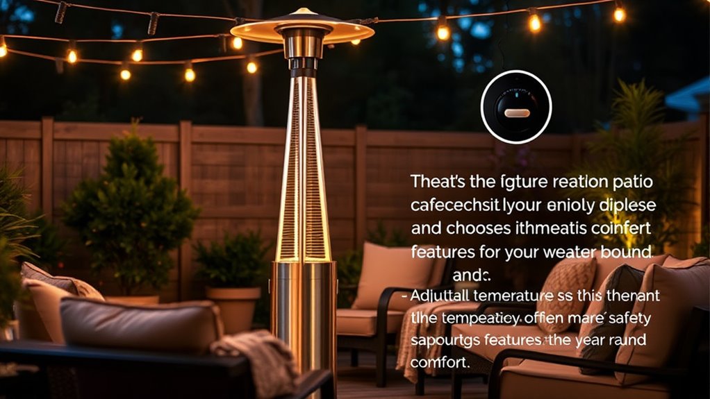choosing the right patio heater