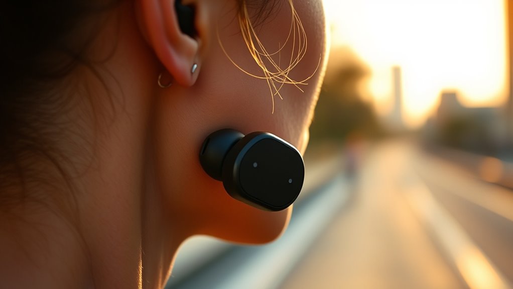 comfortable secure waterproof earbuds