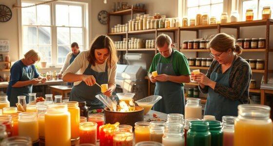 communities reduce wax waste